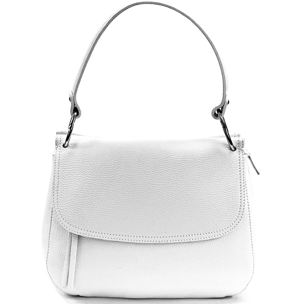 Mara leather handbag - Made In Italy