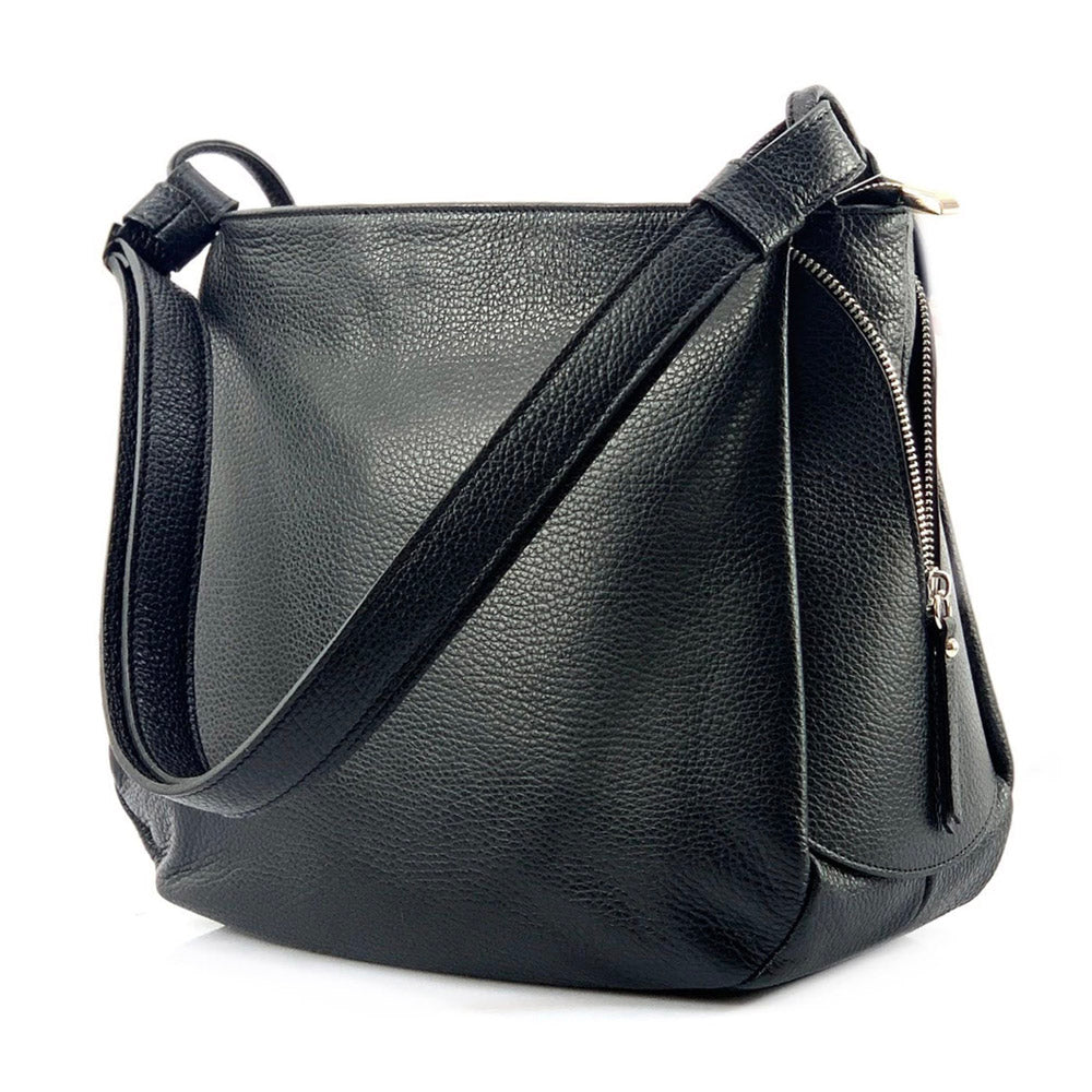 Beatrice Leather Handbag - Made In Italy
