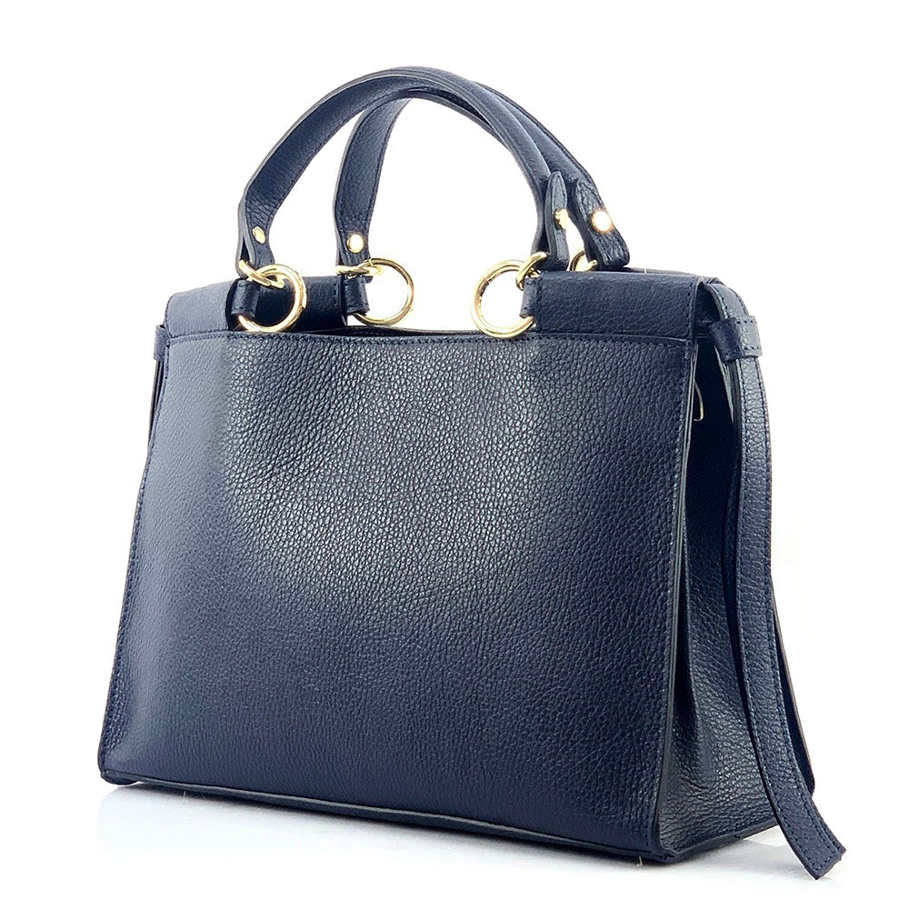 Croisette leather Handbag - Made In Italy