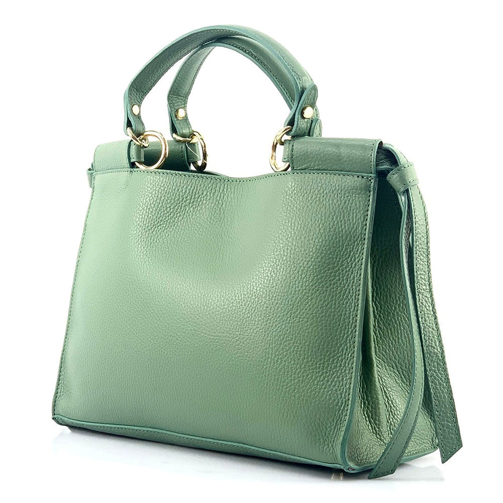 Croisette leather Handbag - Made In Italy