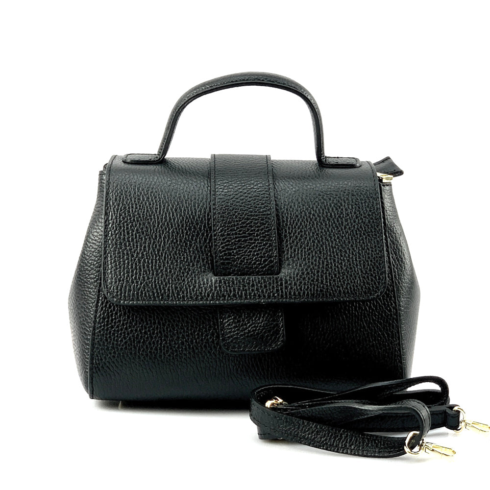Kylie leather Handbag - Made In Italy