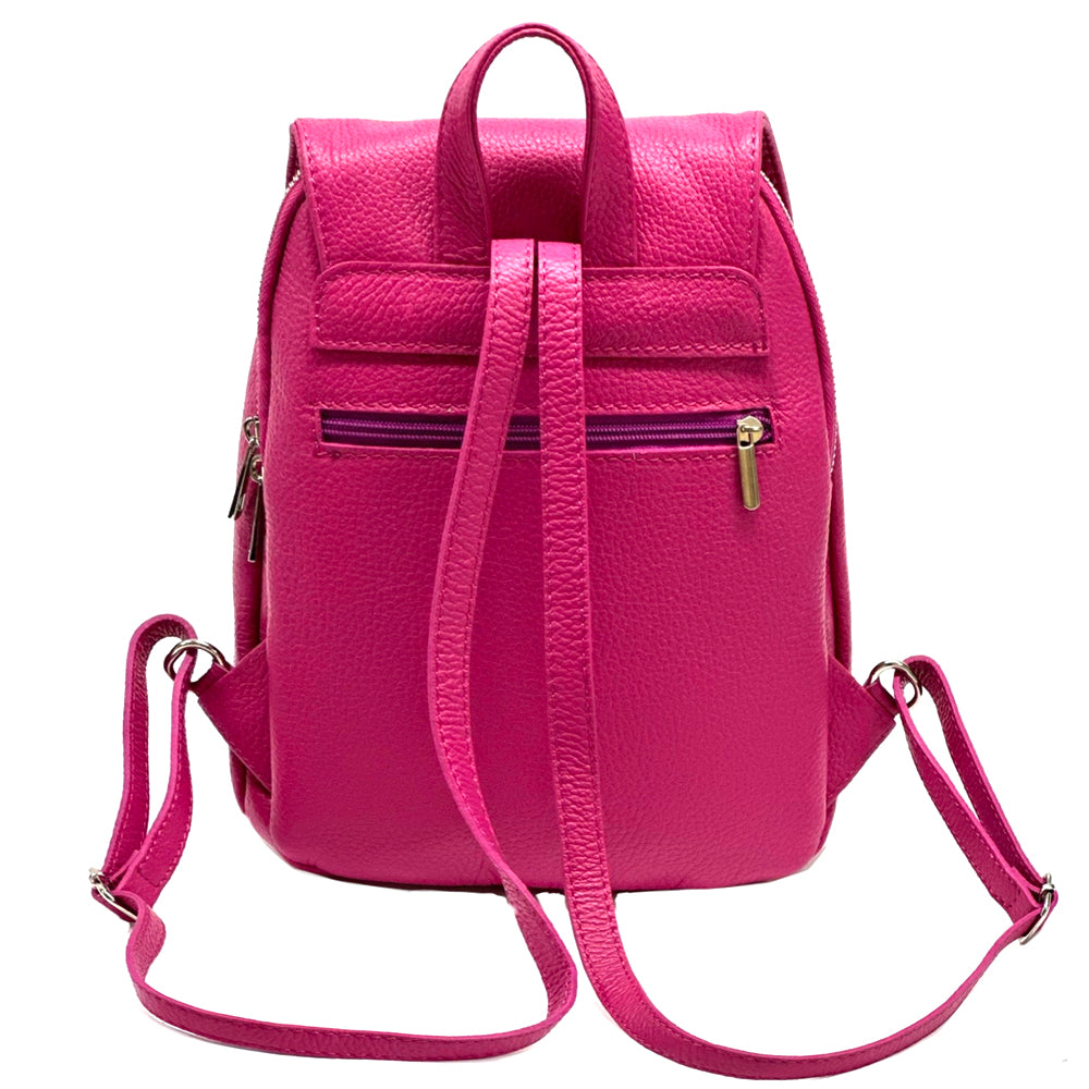 Lockme Backpack in Soft Leather - Made In Italy