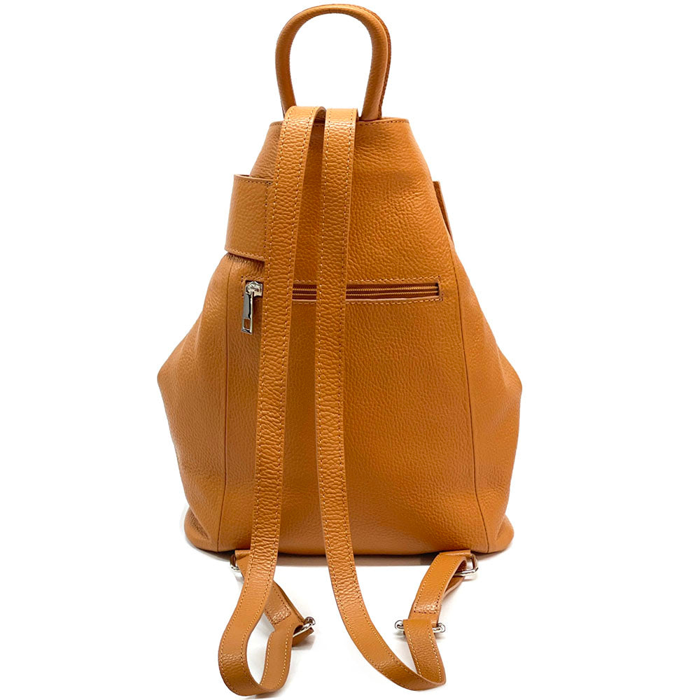 Springs Italian Leather Convertible Backpack - Made In Italy