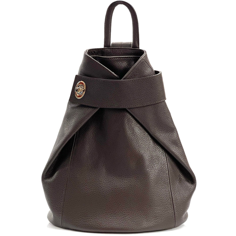 Springs Italian Leather Convertible Backpack - Made In Italy