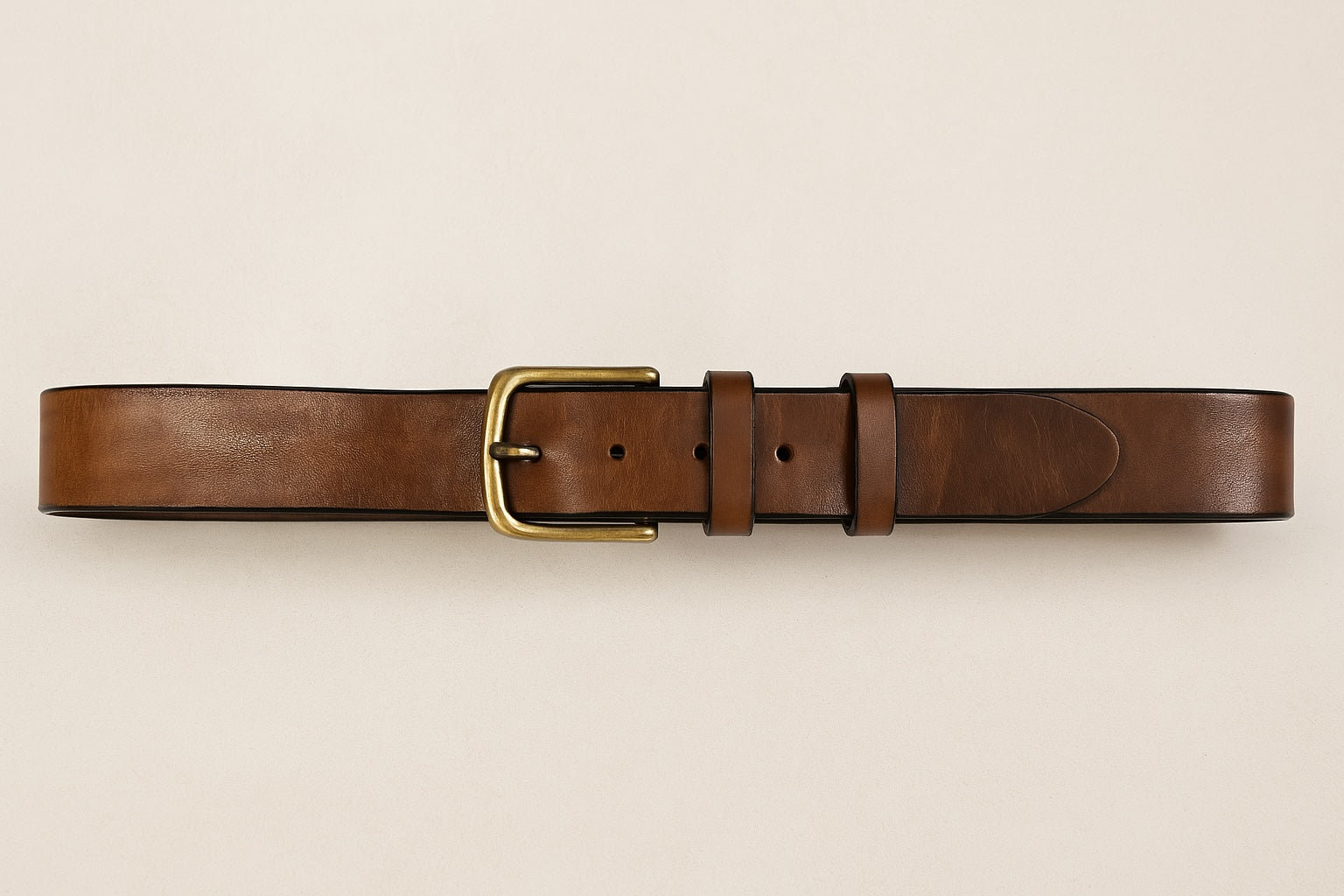 Ettore Italian Handmade Leather Belt for Men - Made In Italy