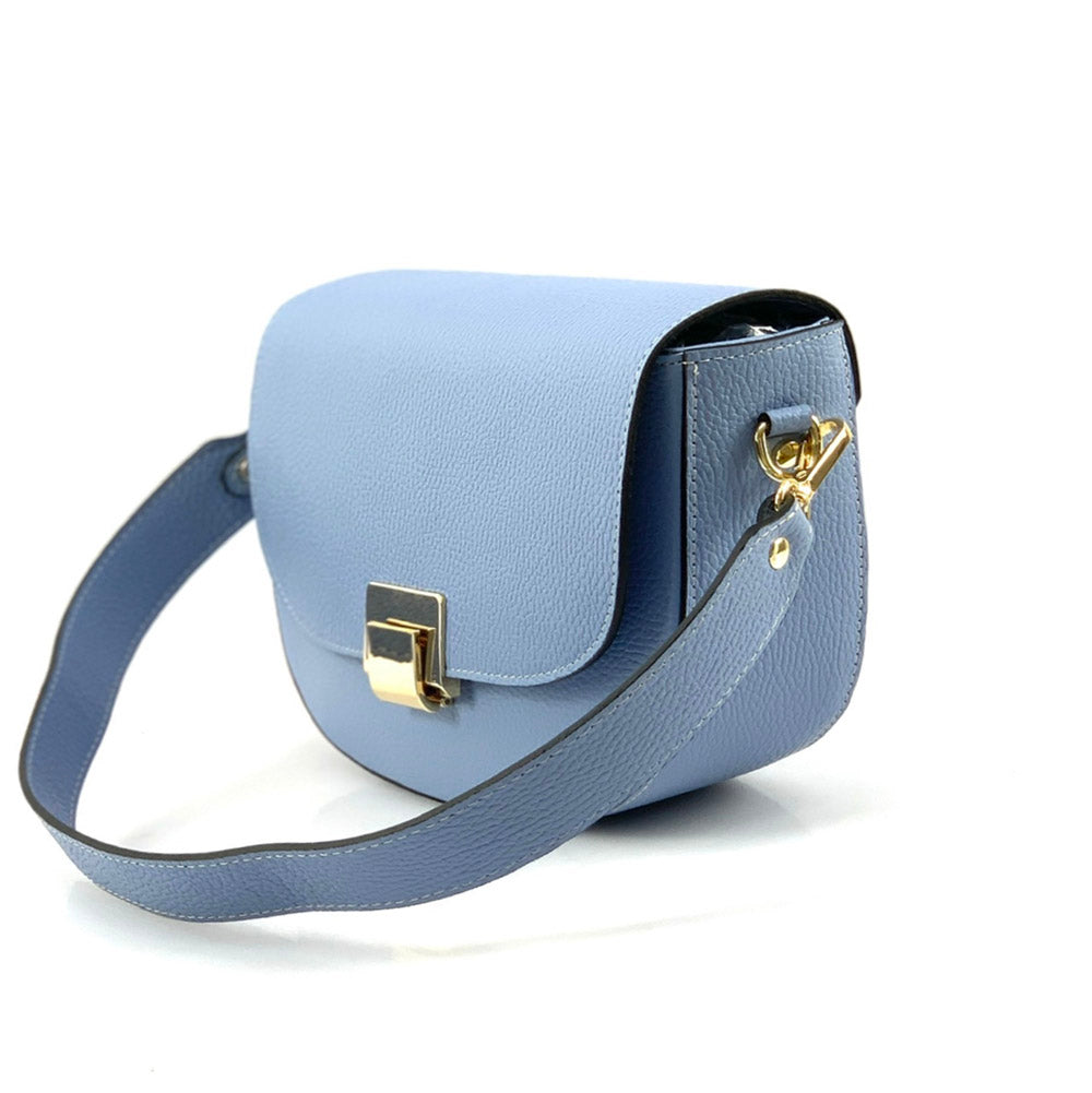 Shoulder flap bag Luna by cow leather - Made In Italy