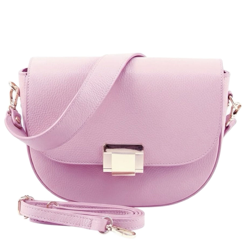 Shoulder flap bag Luna by cow leather - Made In Italy