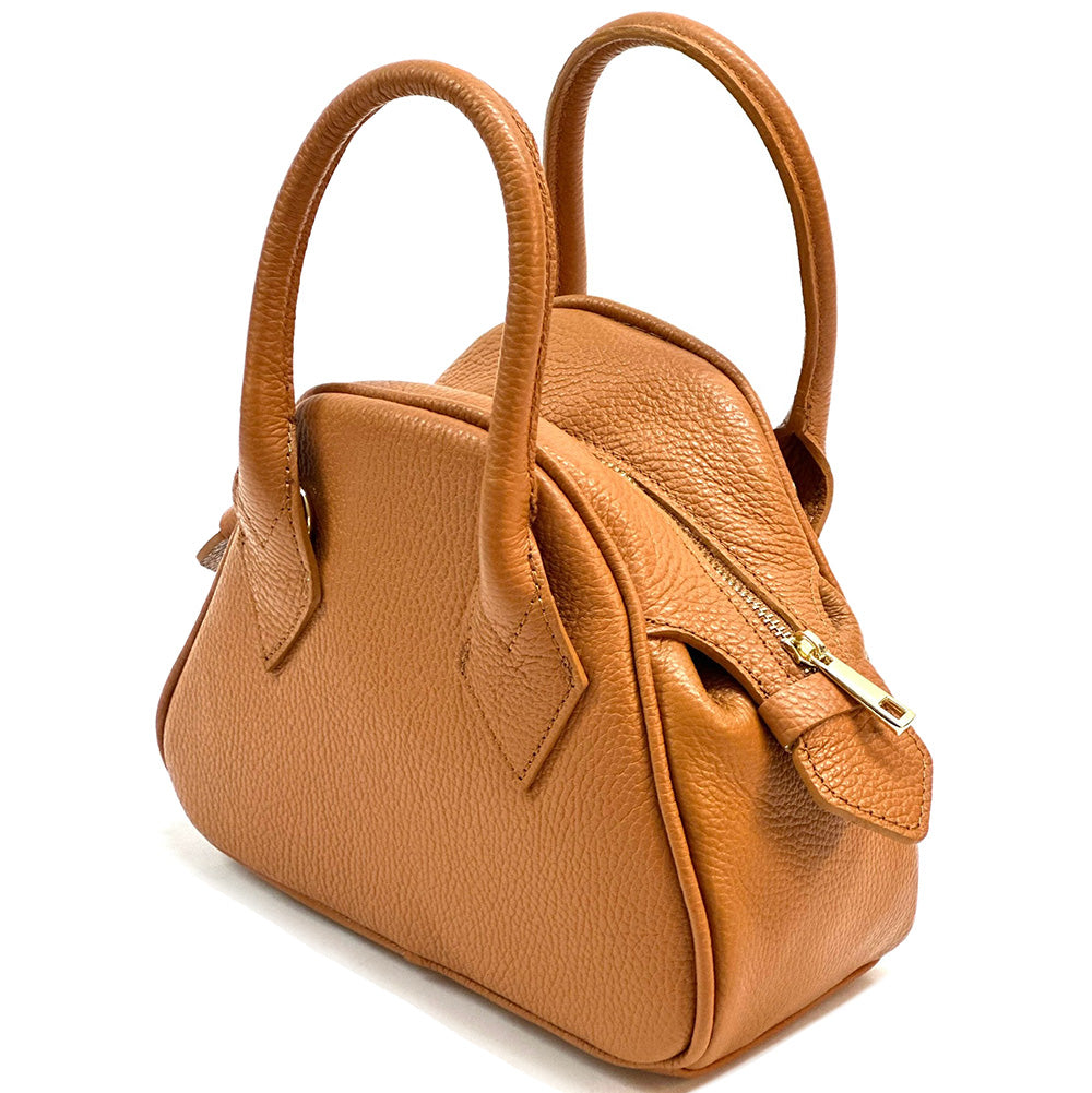 Portofino Italian Handmade Small Leather Handbag - Made In Italy