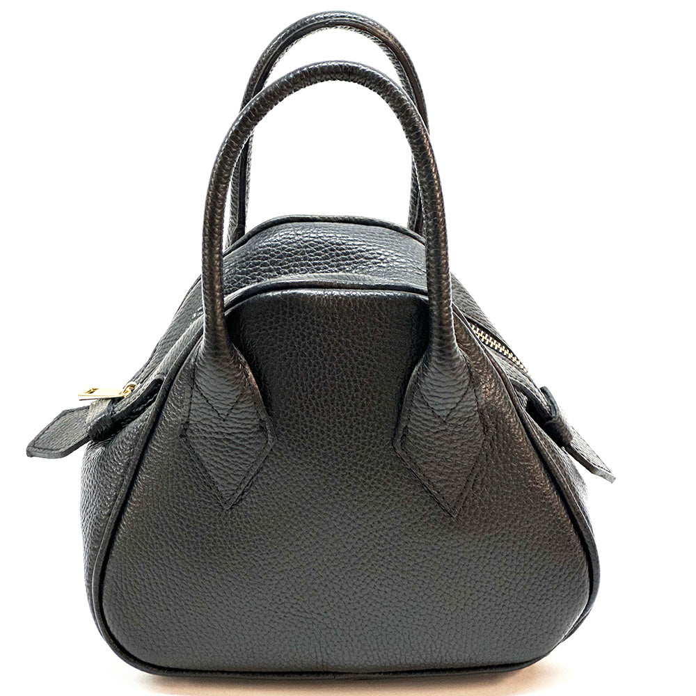 Portofino Italian Handmade Small Leather Handbag - Made In Italy