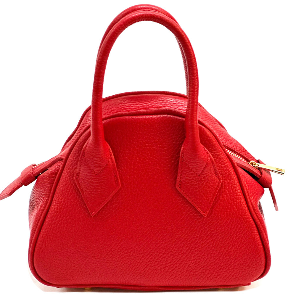 Portofino Italian Handmade Small Leather Handbag - Made In Italy