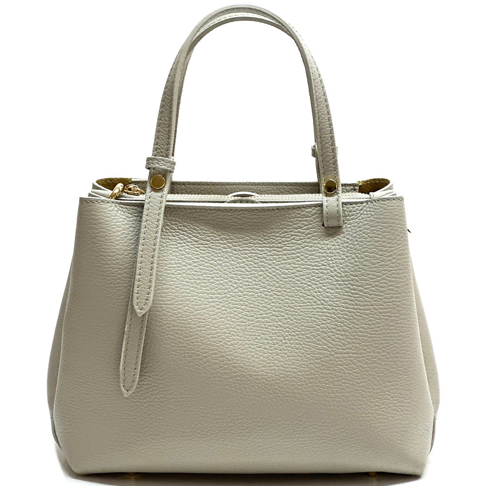 Nicoletta Italian Cow Leather Handbag - Made In Italy