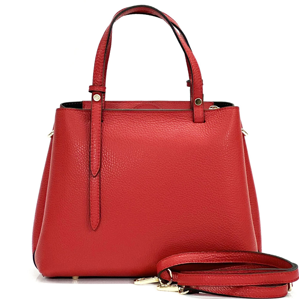 Nicoletta Italian Cow Leather Handbag - Made In Italy