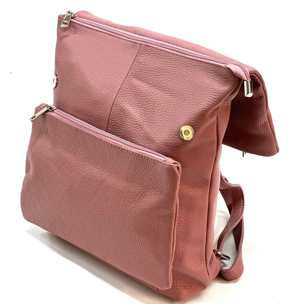Alex Backpack in leather - Made In Italy