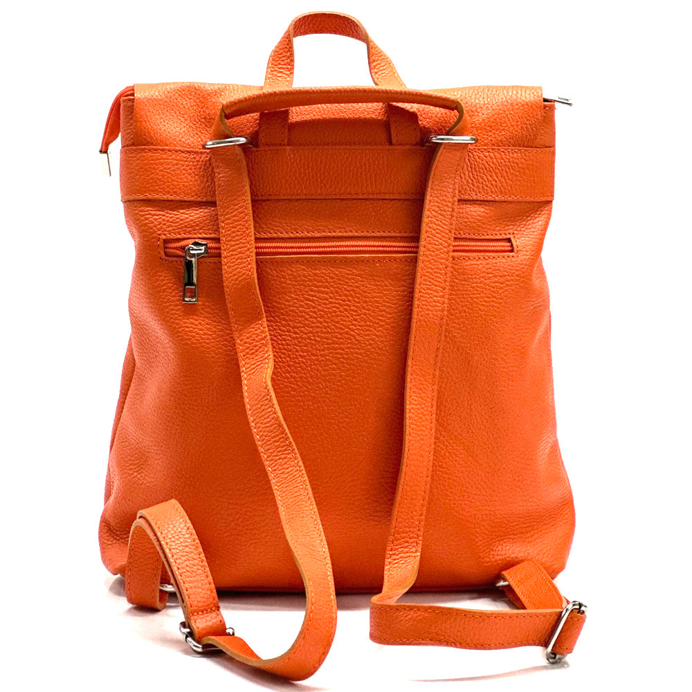 Bethany Italian Leather Backpack - Made In Italy