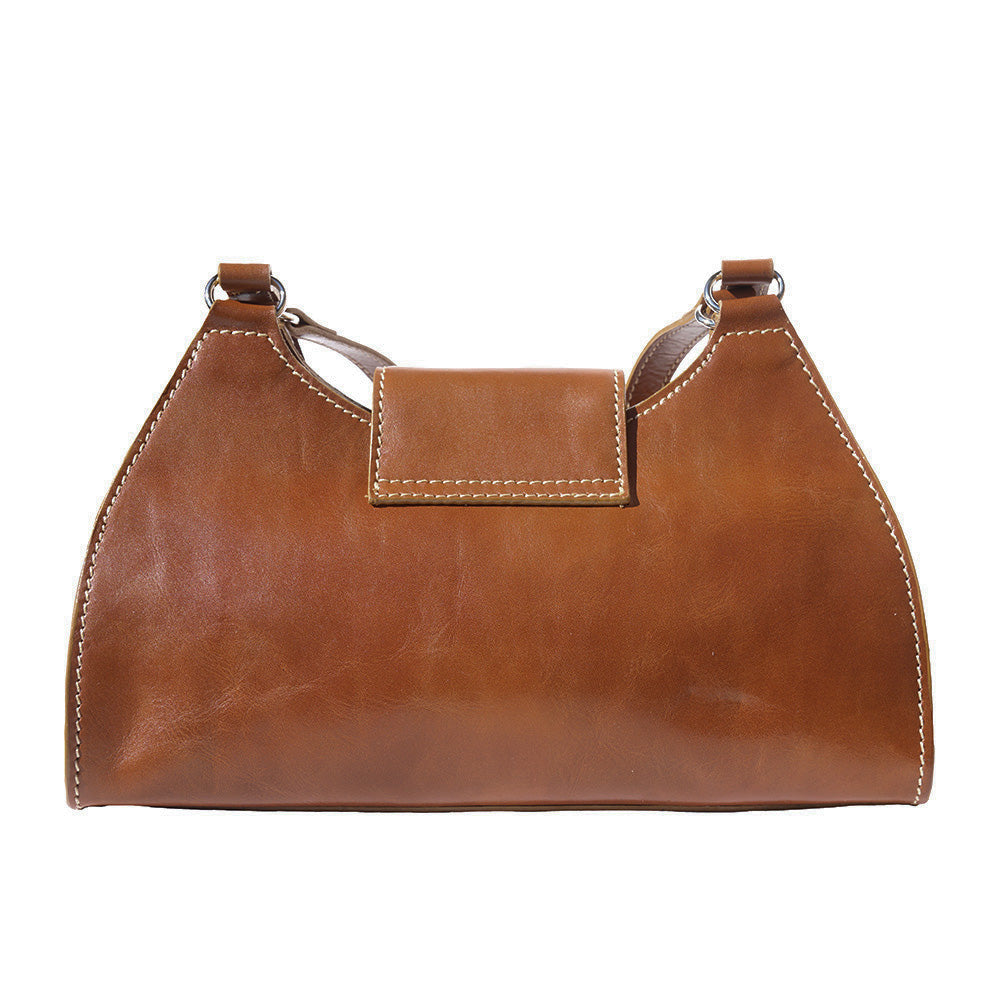 Floriana Leather Handbag - Made In Italy