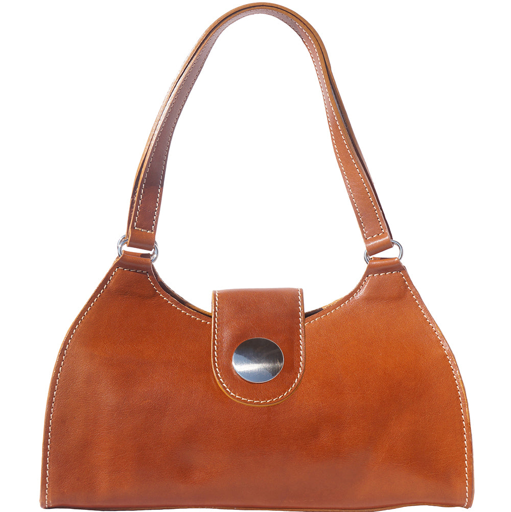 Florina Leather Handbag - Made in Italy