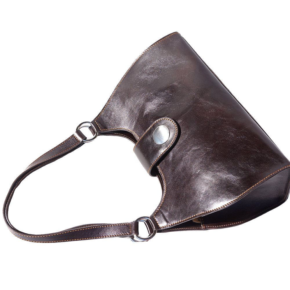 Florina GM Leather Handbag - Made In Italy