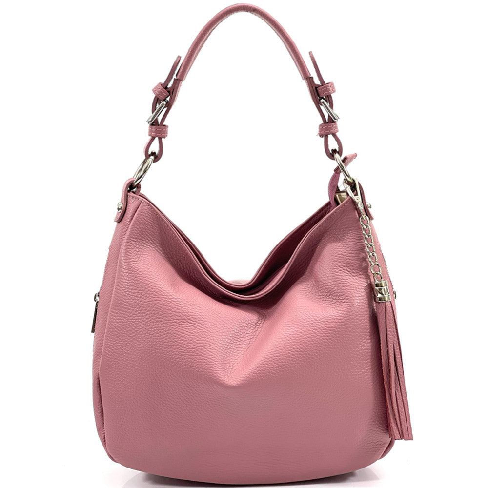 Victoire shoulder bag in calf-skin leather