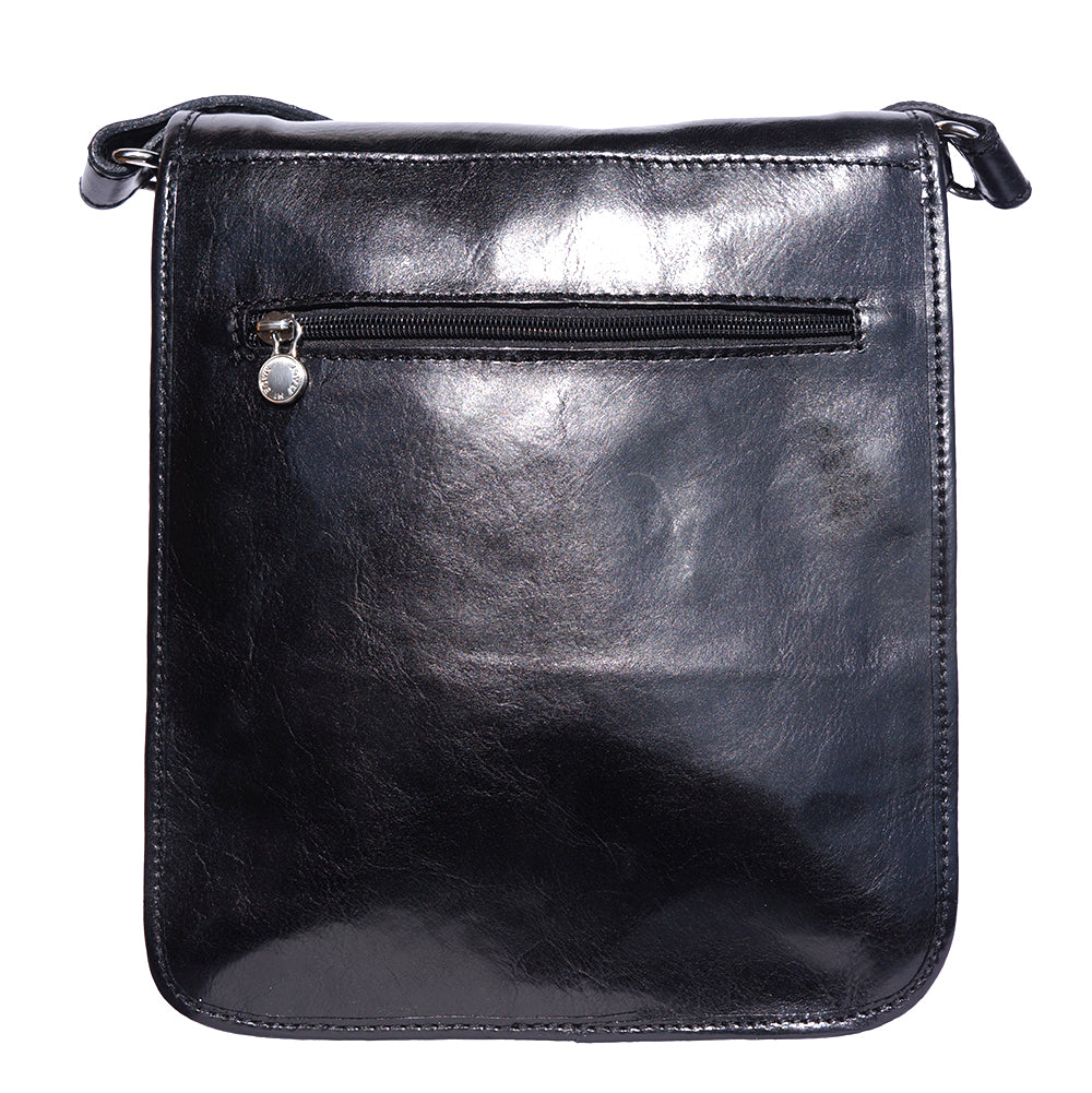 Mirko MM leather Messenger bag - Made In Italy