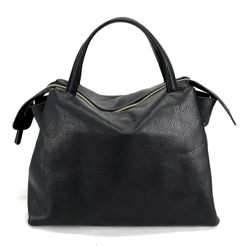 Maya leather handbag - Made In Italy