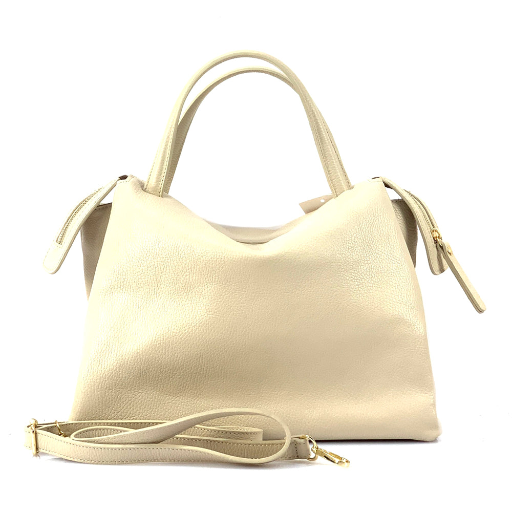 Maya leather handbag - Made In Italy