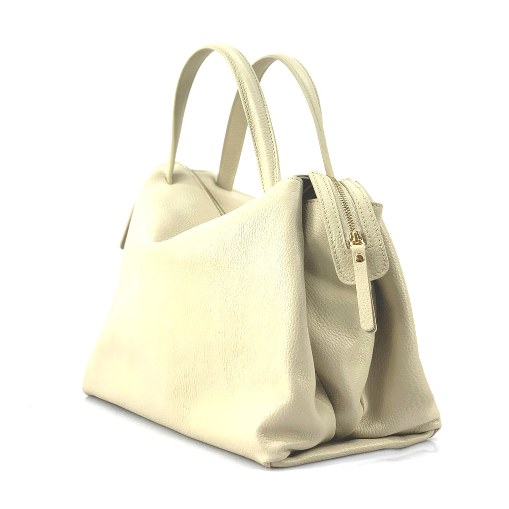Maya leather handbag - Made In Italy
