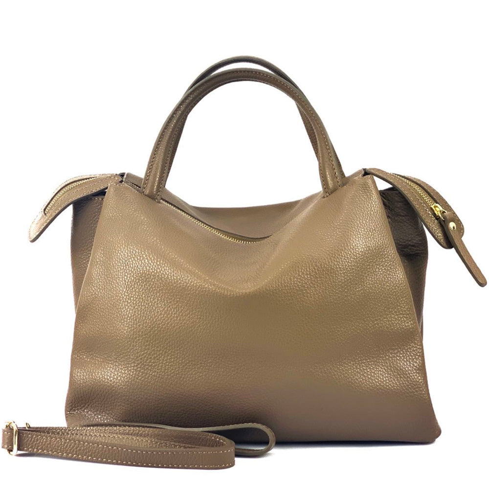 Maya leather handbag - Made In Italy