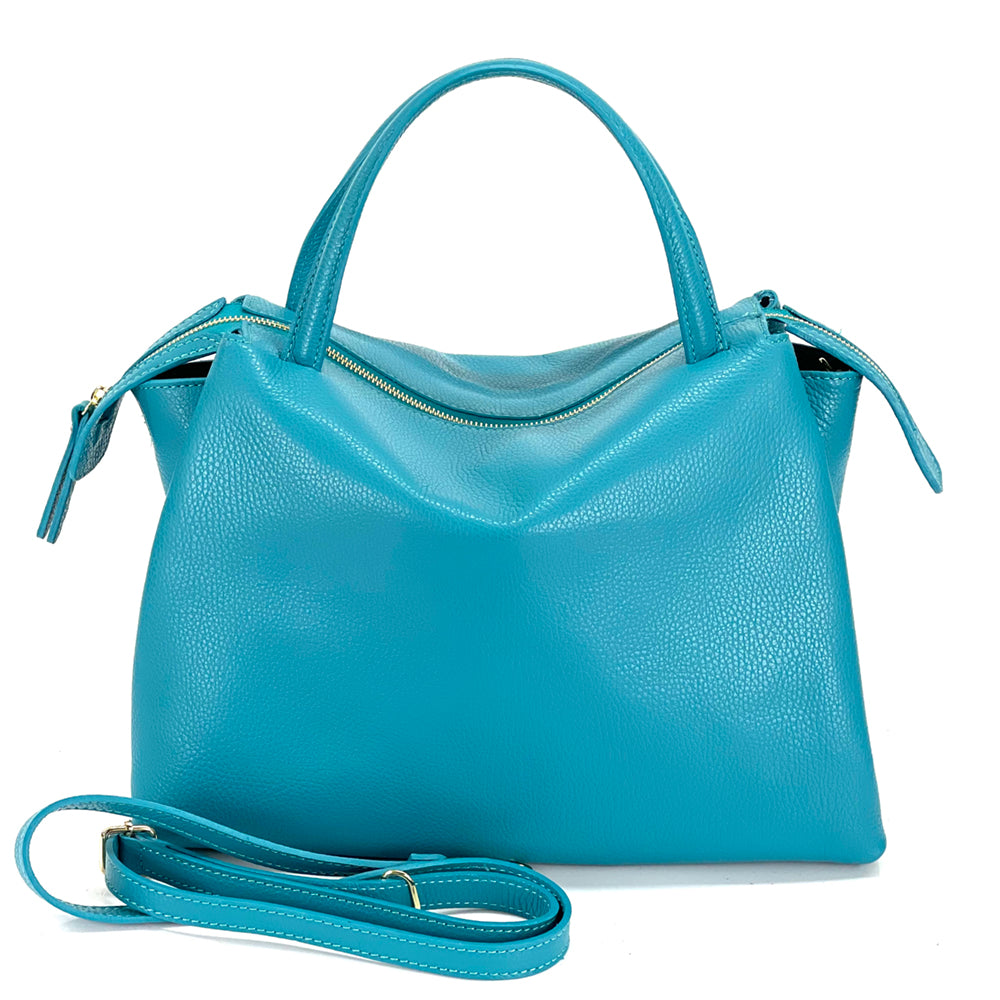Maya leather handbag - Made In Italy