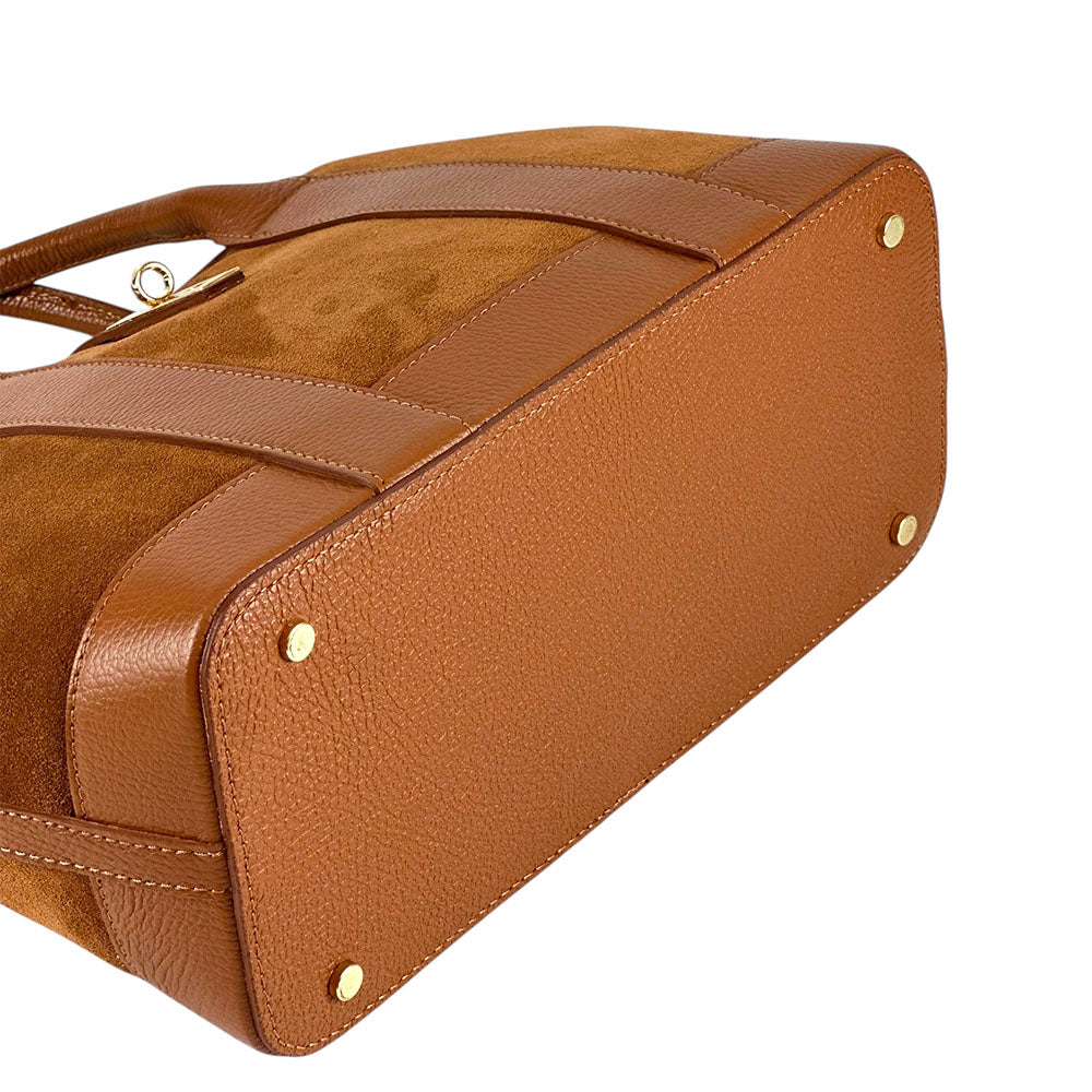 Vera Italian Leather Shoulder Bag - Made In Italy