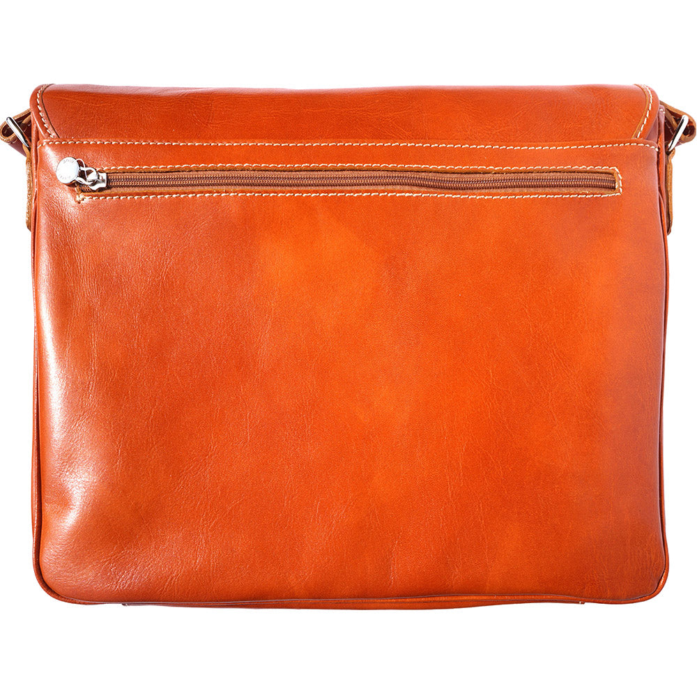 Christopher GM Messenger bag in cow leather - Made In Italy