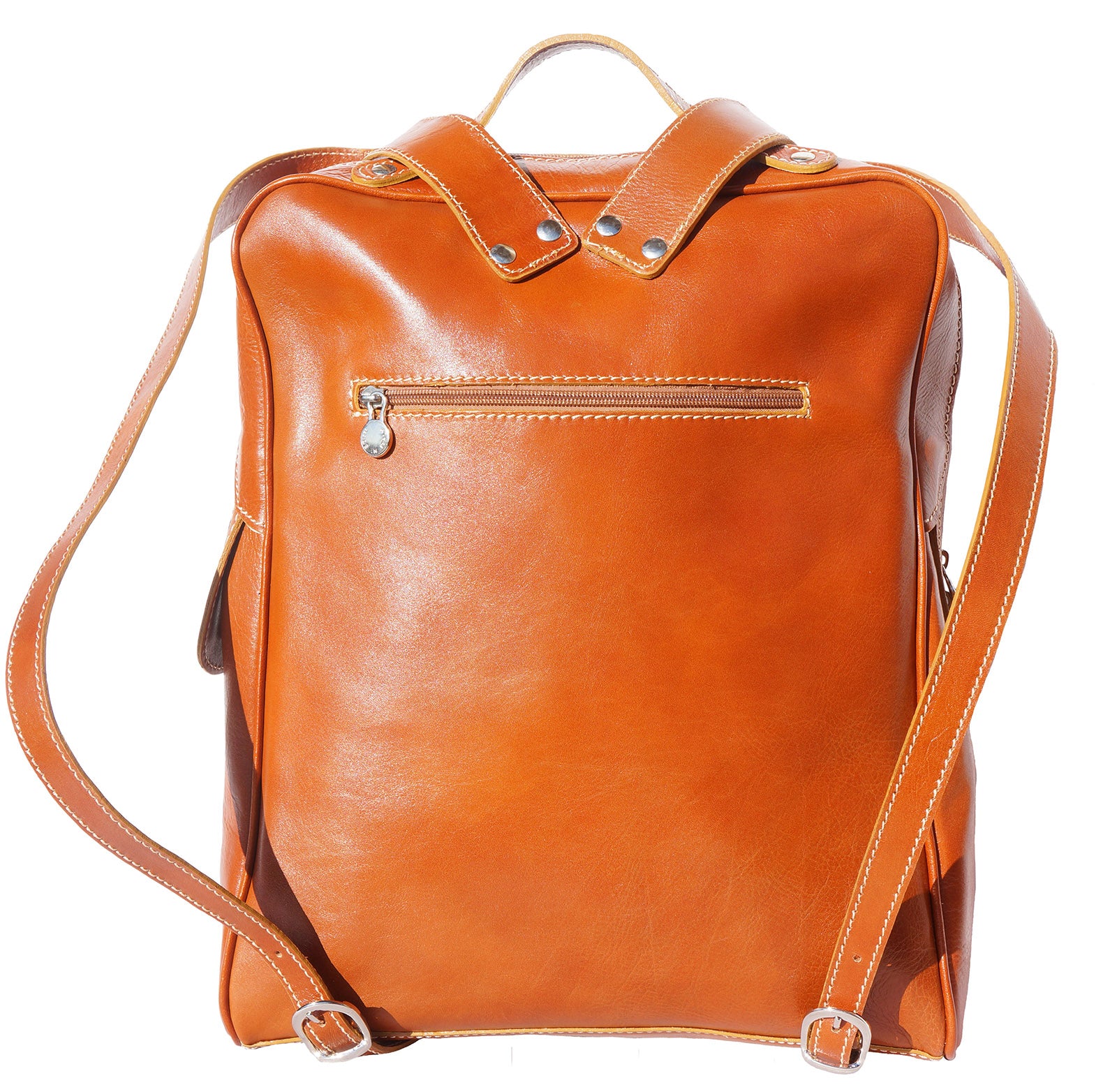 Gabriele GM Cow Leather Backpack - Made In Italy