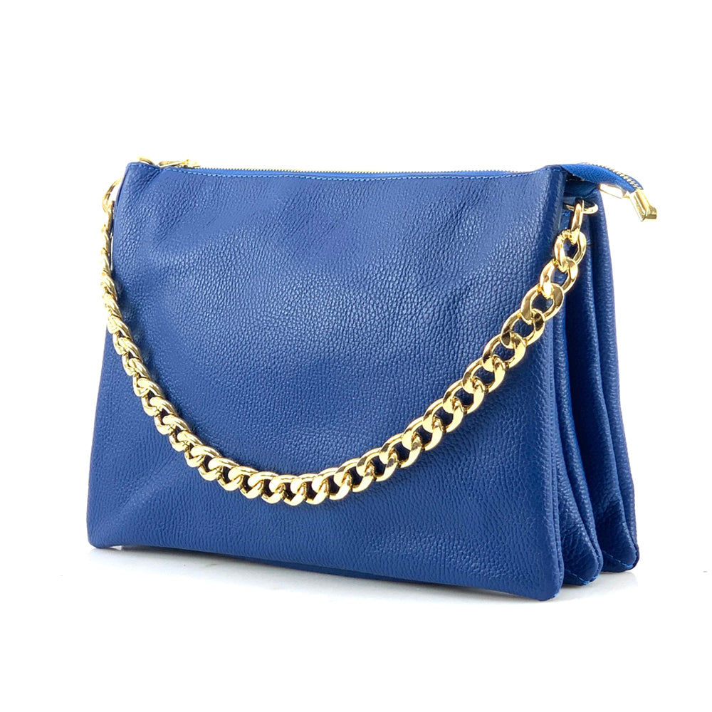 Tournon Leather Shoulder Bag - Made In Italy