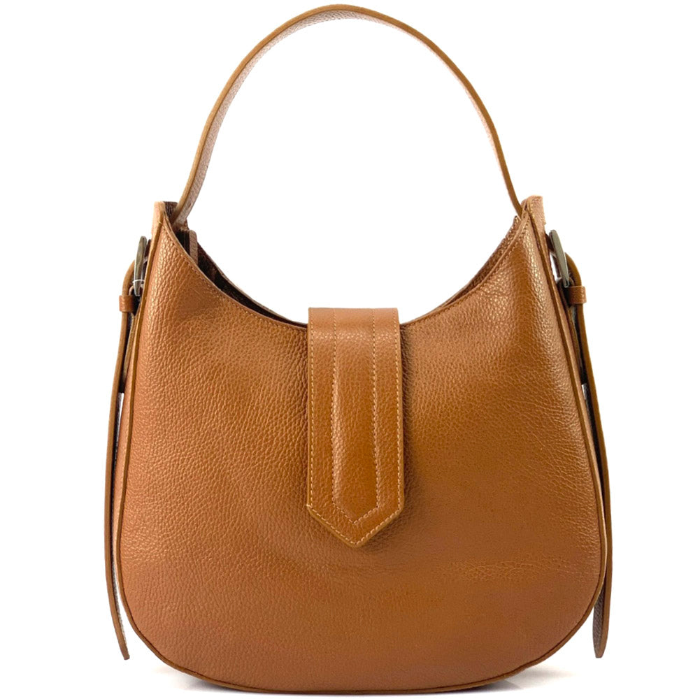 Piper Cow Leather Shoulder and Hobo Bag - Made In Italy