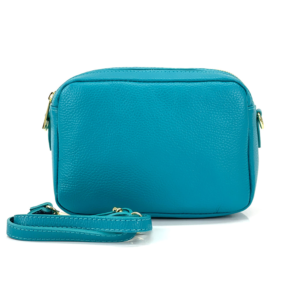 Amara GM Leather Shoulder Bag - Made In Italy