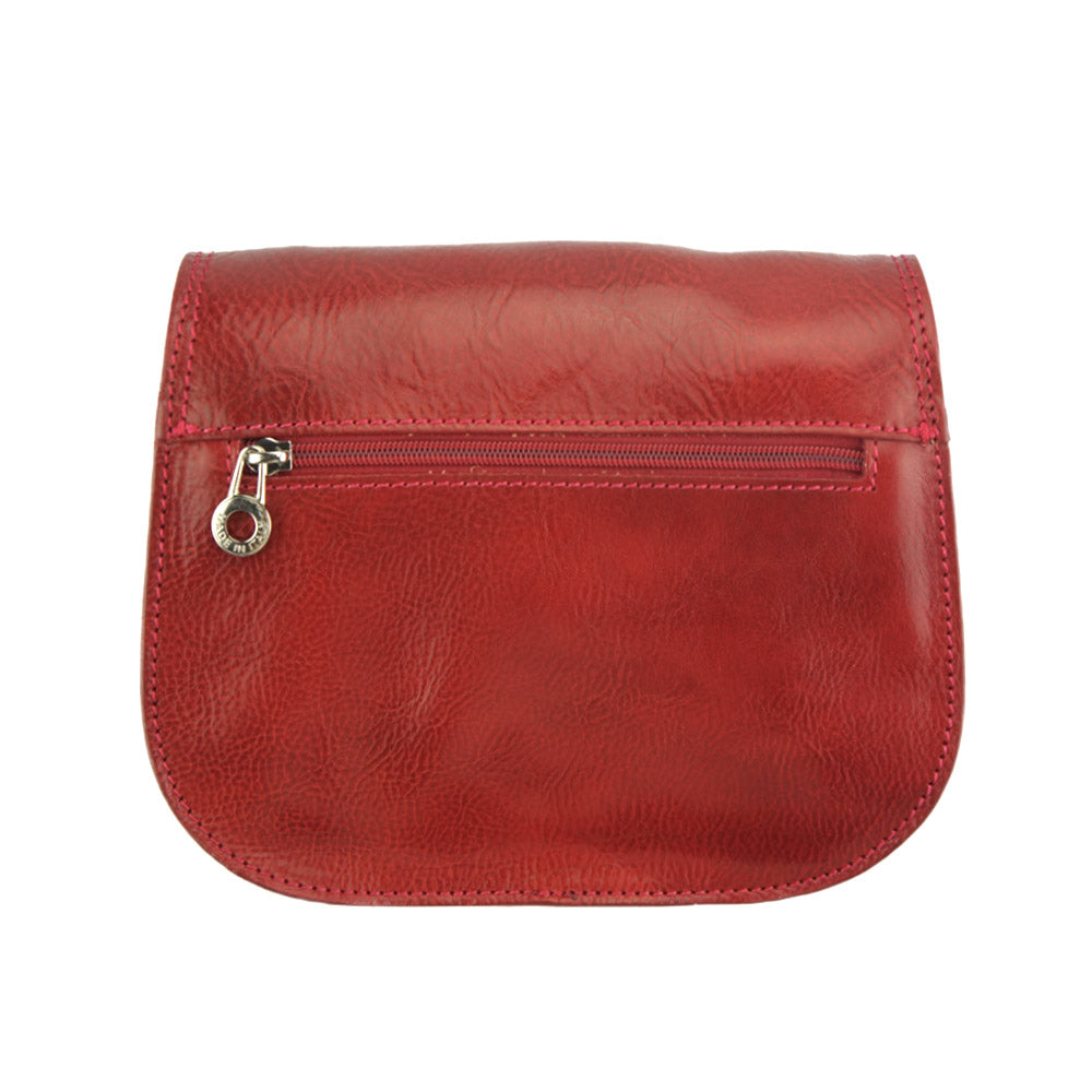 Ines leather shoulder bag - Made In Italy