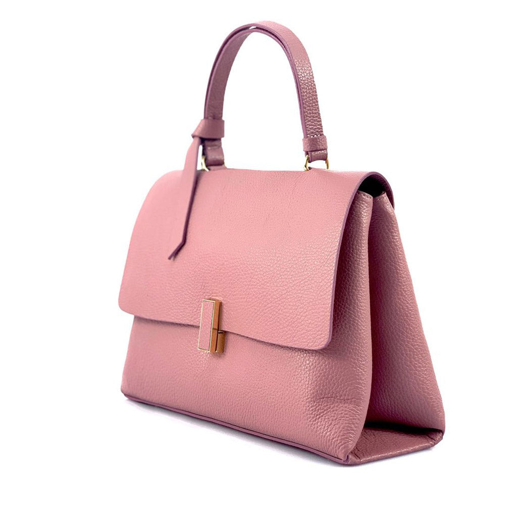 Clelia Leather Handbag - Made In Italy