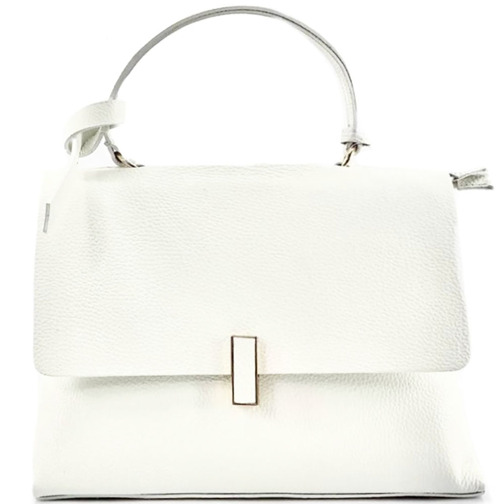 Clelia Leather Handbag - Made In Italy