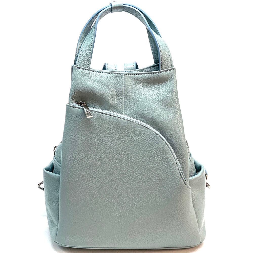 Antonella Leather Backpack - Made In Italy