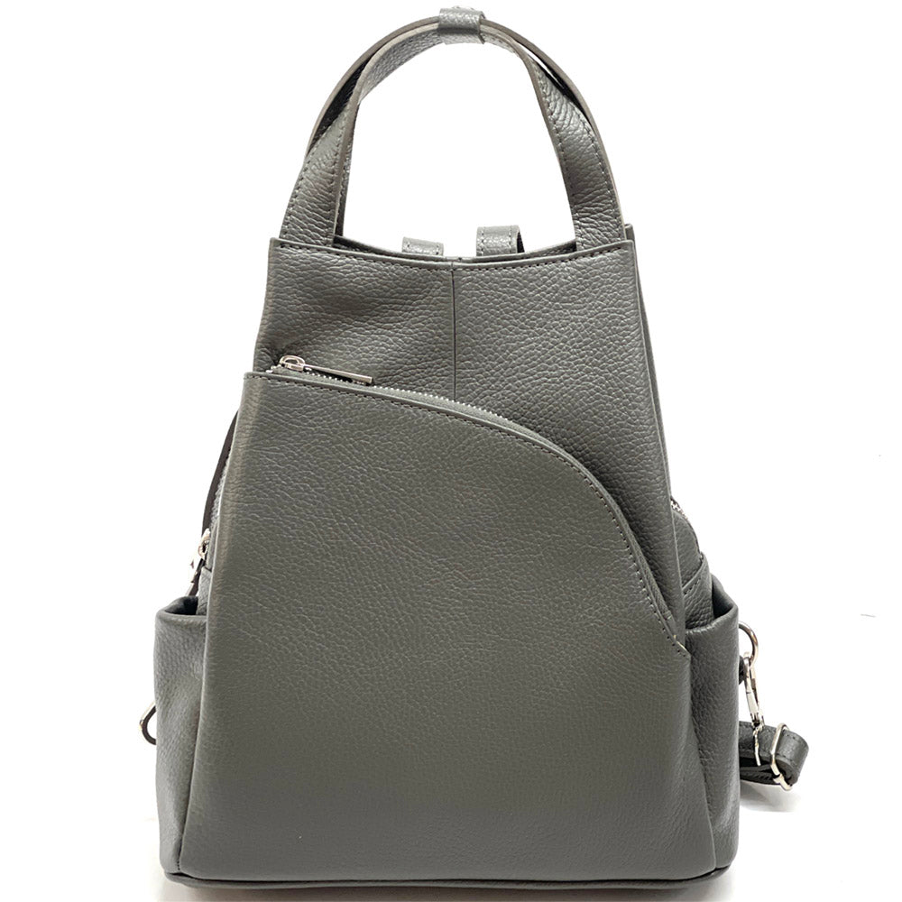 Antonella Leather Backpack - Made In Italy