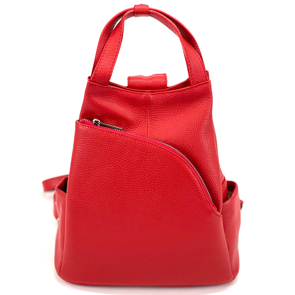 Antonella Leather Backpack - Made In Italy