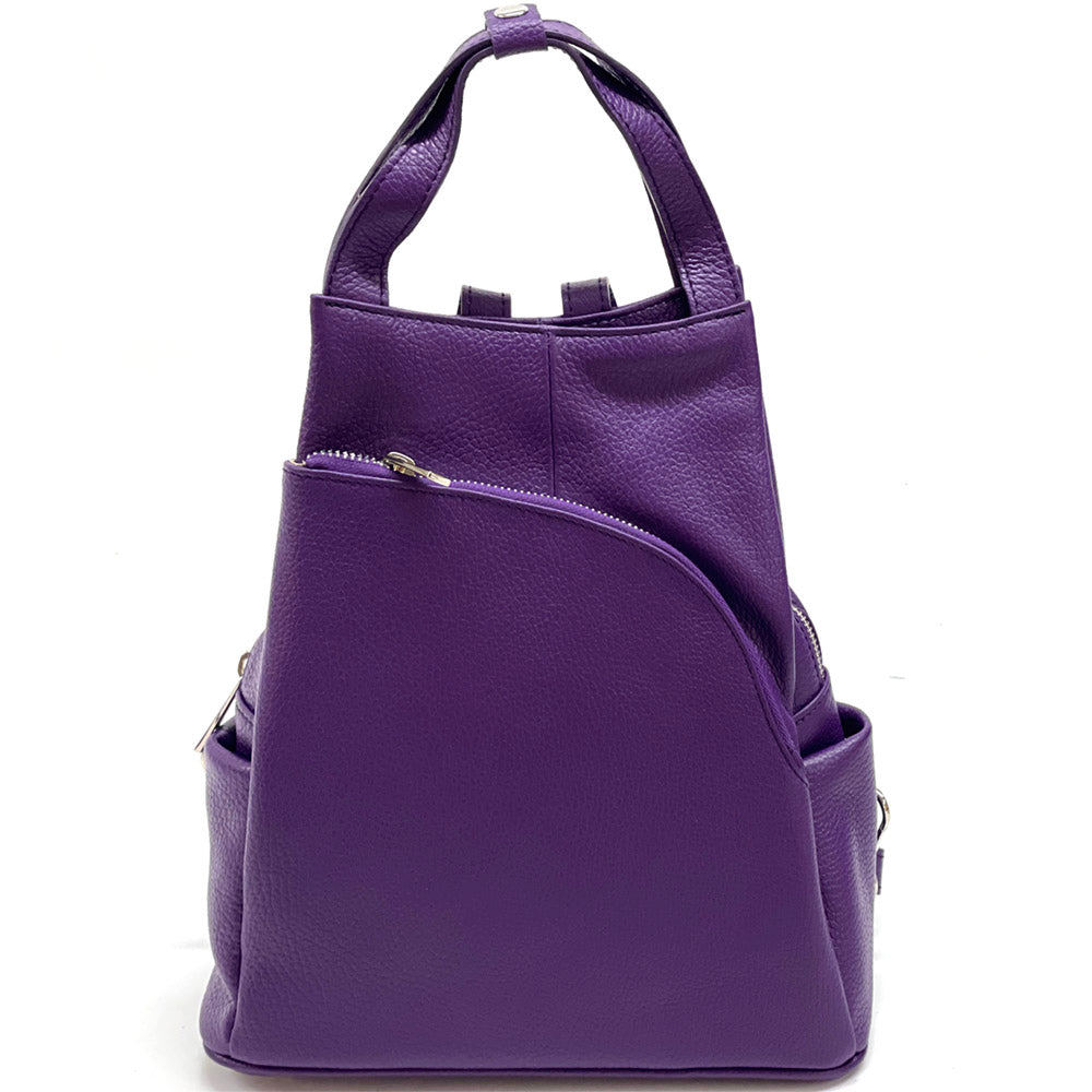 Antonella Leather Backpack - Made In Italy
