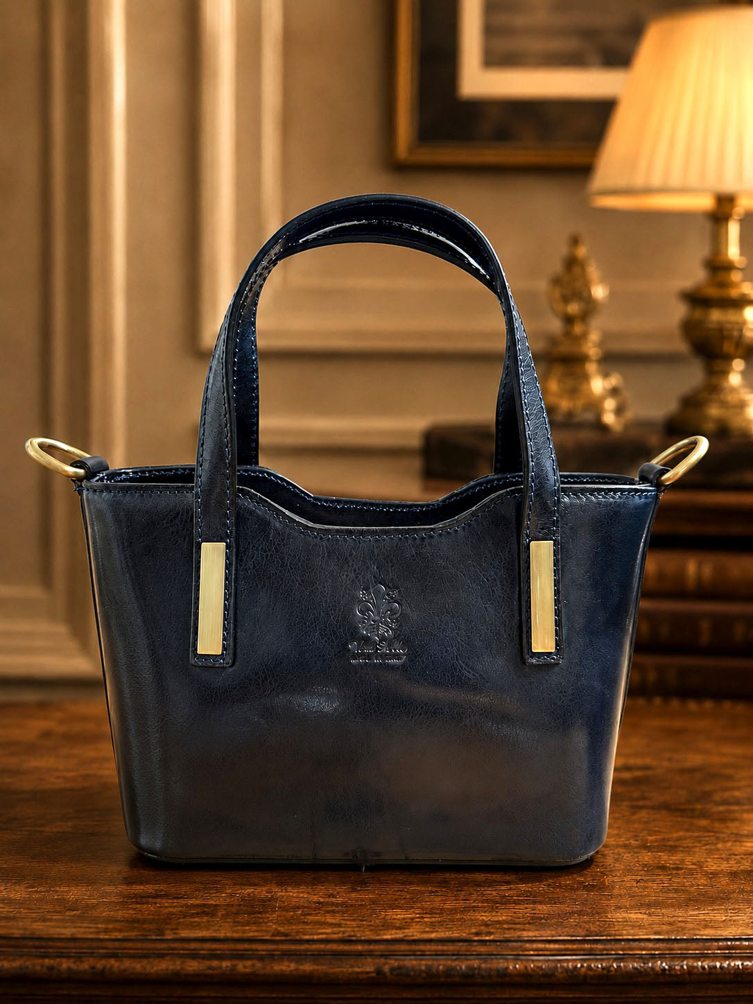 Liviana Hand-Dyed Leather Bag - Made In Italy