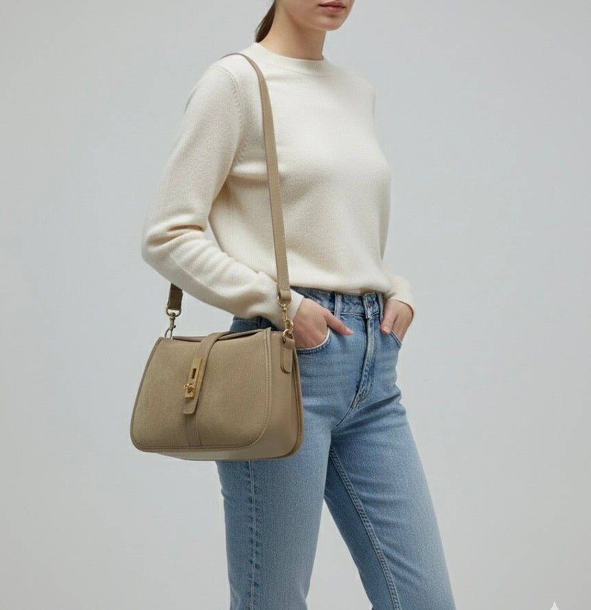 Kira Leather Bag - Made In Italy