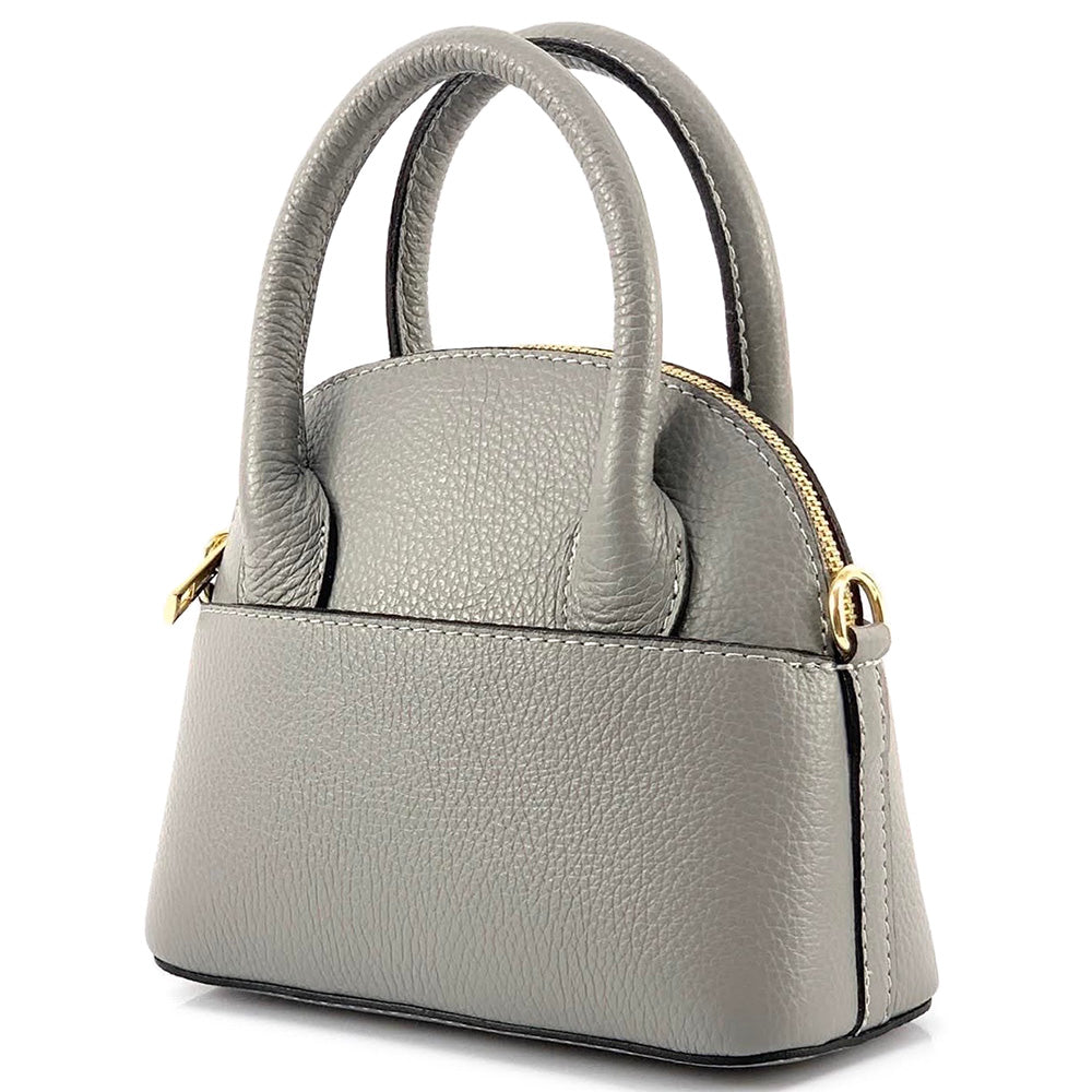 Bellaria Italian Leather Shell Bag - Made In Italy