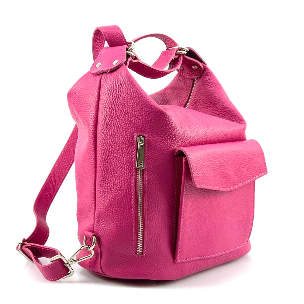 Lidia leather shoulder bag - Made In Italy