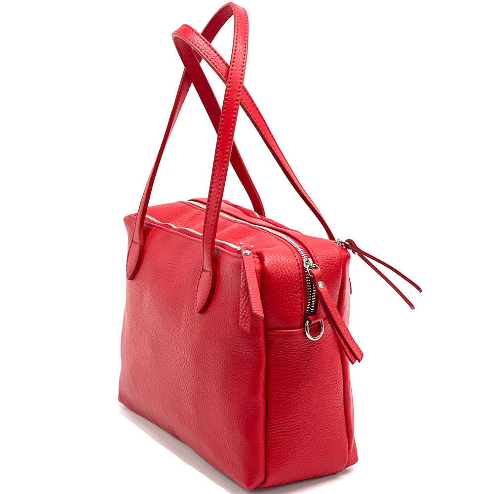 Annabella Leather Handbag - Made In Italy