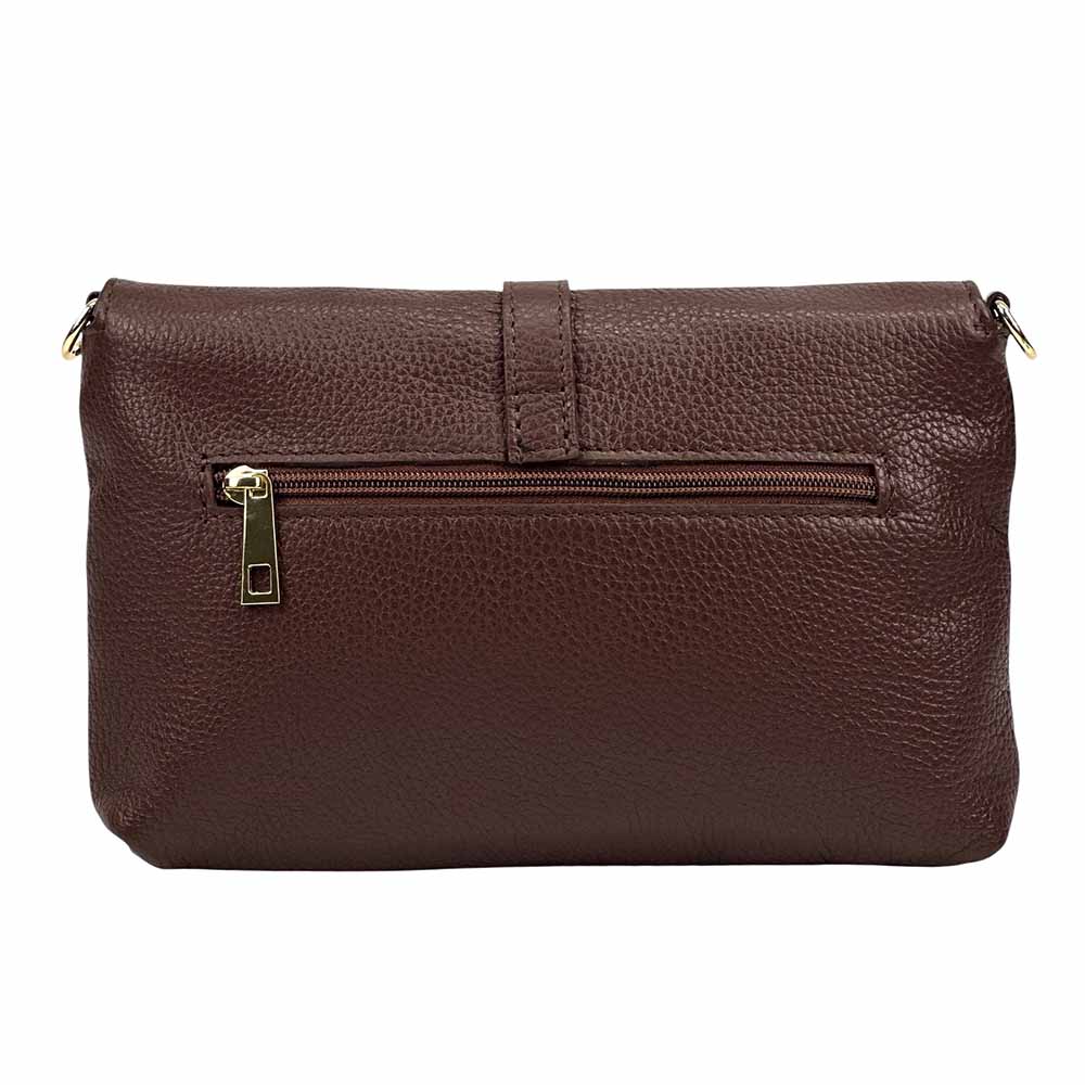 Giorgia leather clutch - 100% genuine Italian leather- made in Italy