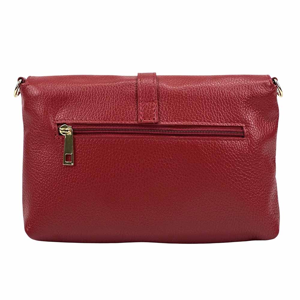 Giorgia leather clutch - 100% genuine Italian leather- made in Italy