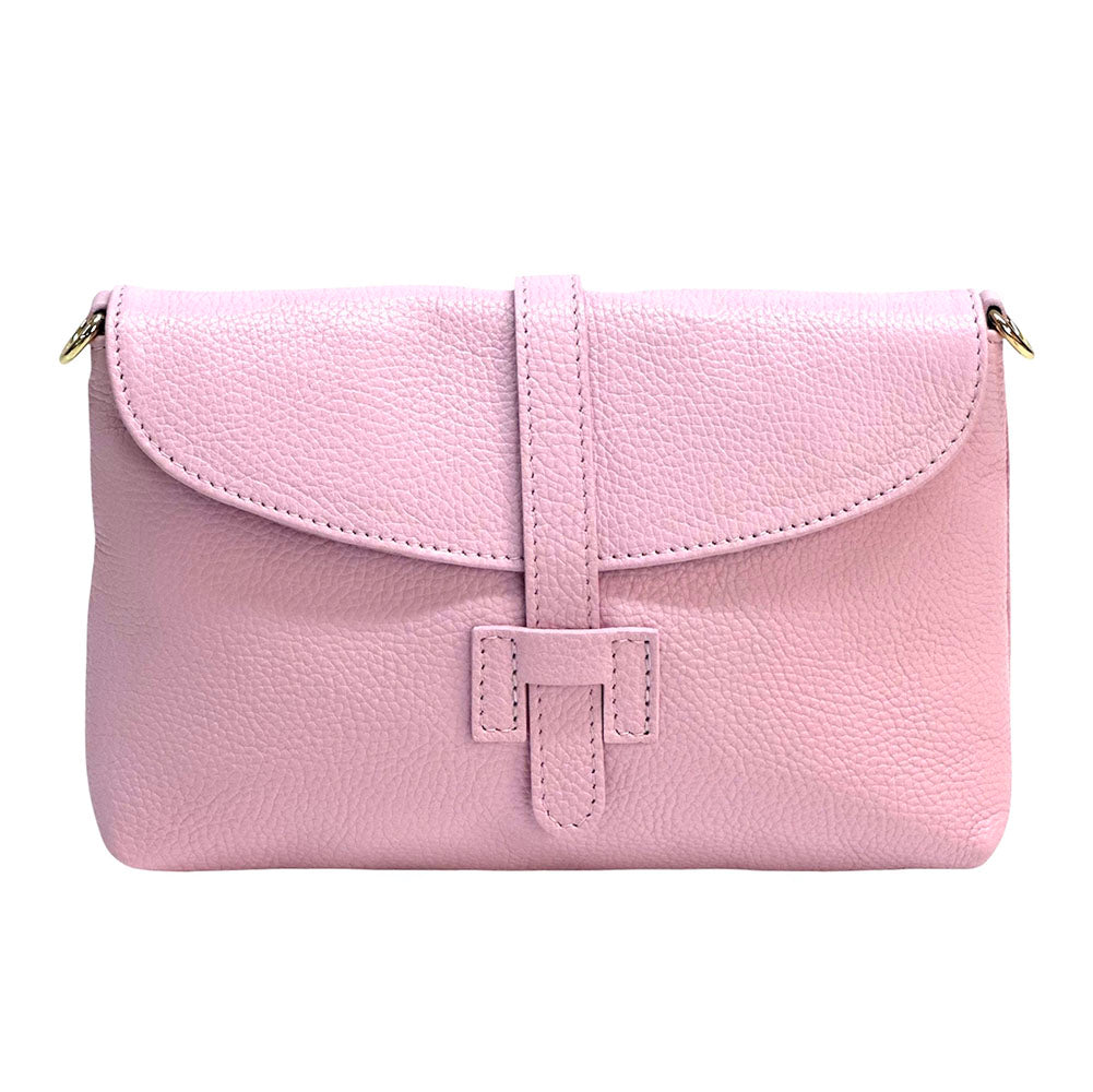 Giorgia leather clutch - 100% genuine Italian leather- made in Italy