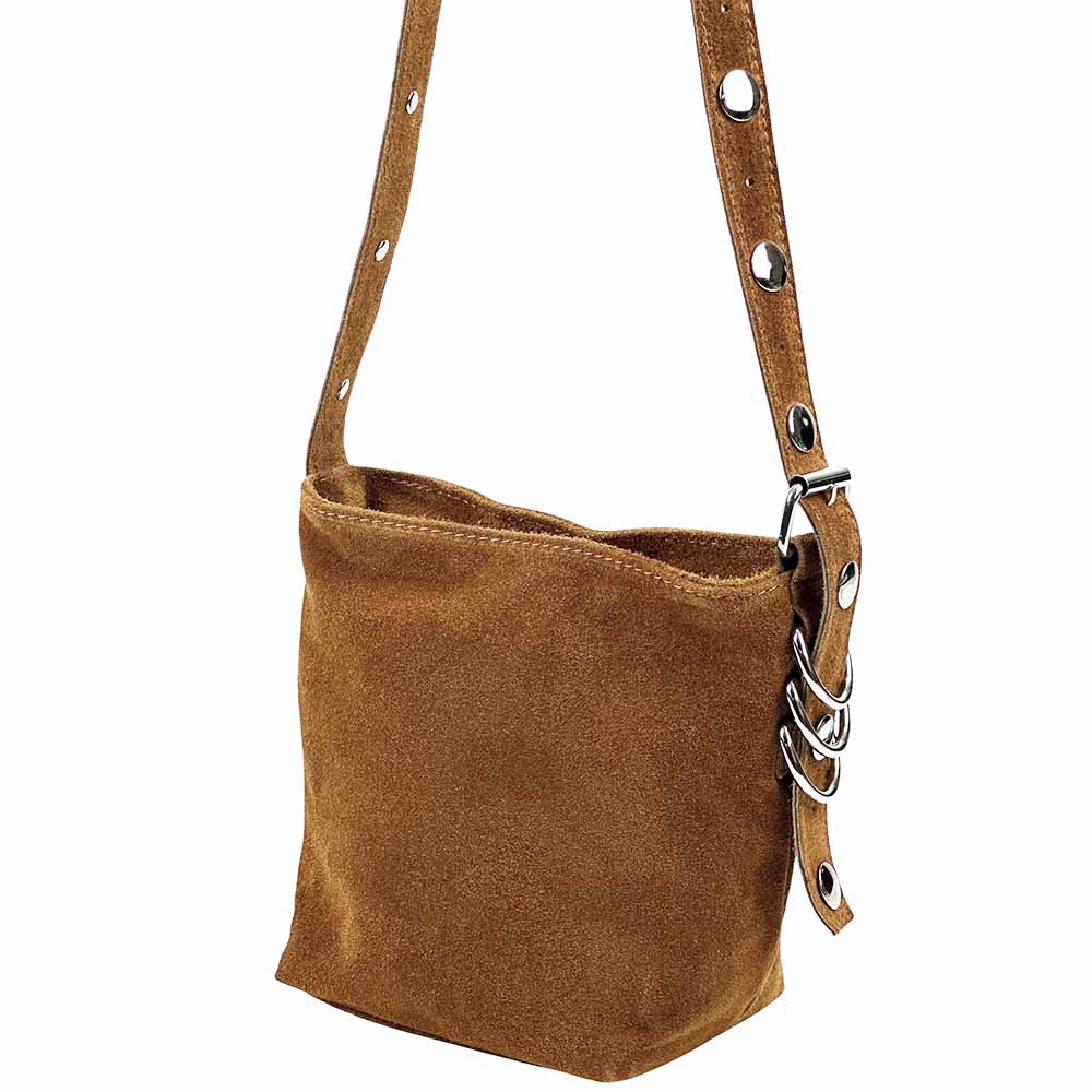 Mia Leather Shoulder Bag - Made In Italy